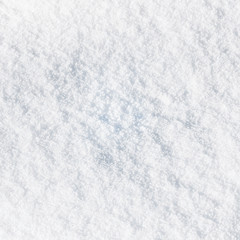 White snow