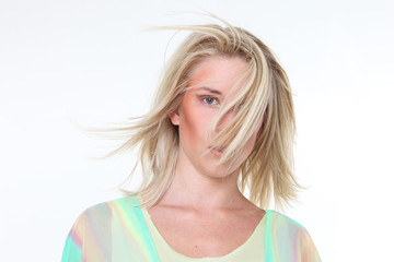 Naklejka premium portrait kurze haare