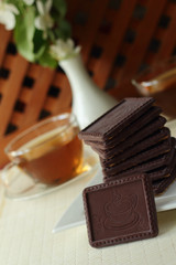 Chocolate дессерт to tea