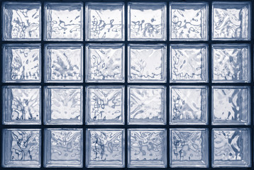 transparent white light abstract art pattern glass cube texture block wall construction square...