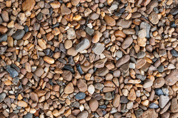 multicolored pebbles