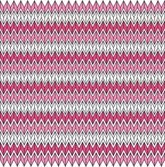 Rideaux velours Zigzag motif coloré de conception de mosaïque abstraite