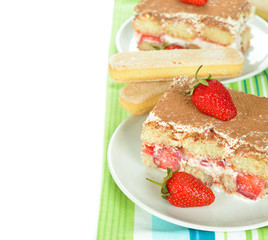 strawberry tiramisu