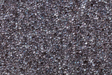 The texture of foam rubber