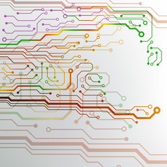 circuit board background. eps10 vector illustration