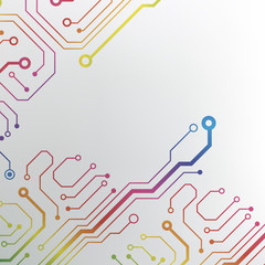 circuit board background. eps10 vector illustration