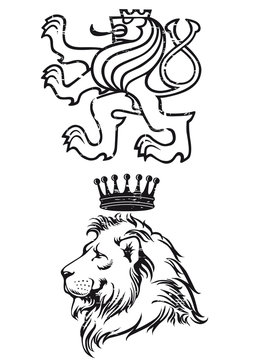 Löwen-Wappen