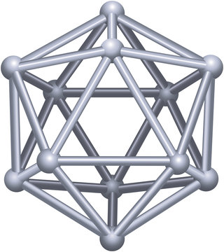 Icosahedron 3D ( Ikosaeder 3D )