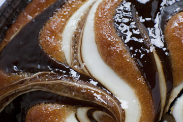 gateau marbré au chocolat
