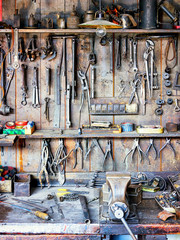 old workbench