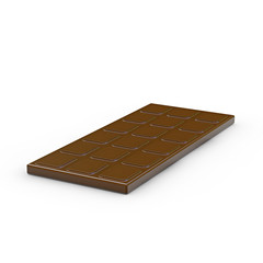 Schokoladentafel - 3D Render