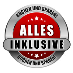 5 Star Button rot ALLES INKLUSIVE BUS BUS