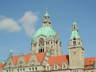 Fototapeta na wymiar New Town Hall Hannover