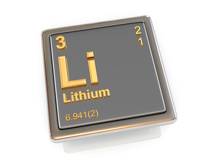 Lithium. Chemical element.