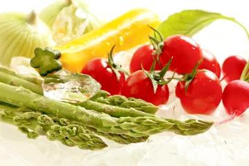 Foto op Plexiglas groente © kazoka303030