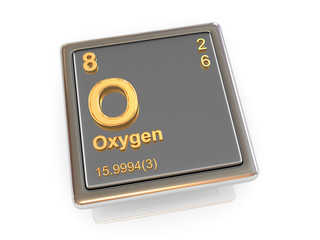 Oxygen. Chemical element.