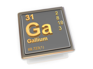 Gallium. Chemical element.