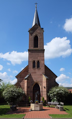 Fototapeta premium Evangelische Kirche in Spalt