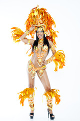Brazilian Samba Dancer