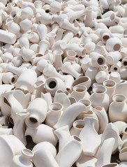 Fototapeta premium earthen clay vases