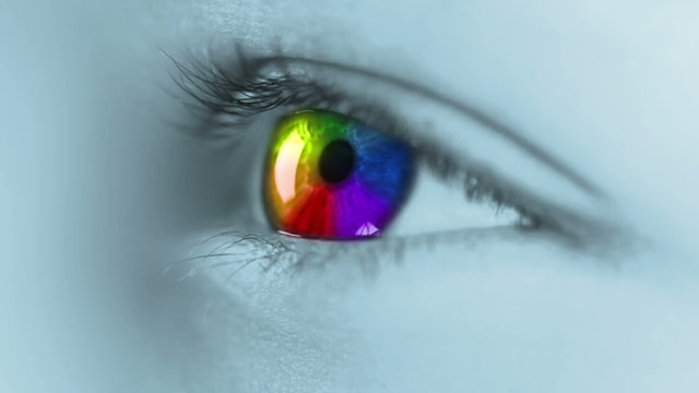 Multicolour iris