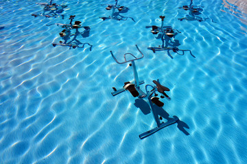 Vélo d'aquabiking © Cyril PAPOT