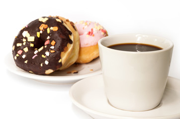 Hot cappuccino Coffee cup.