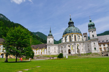 Fototapeta premium Ettal Abbey in Upper Bavaria, Germany