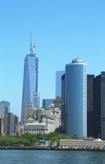 Freedom Tower in lower Manhattan