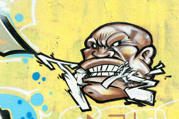 Graffiti personnage