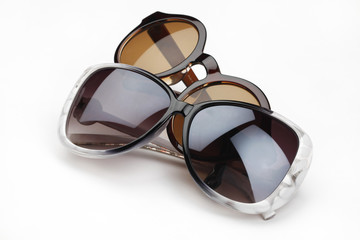 Sunglass Isolated on the White Background