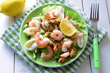 Fototapeta premium Seafood Salad