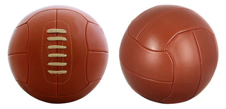 Vintage football ball