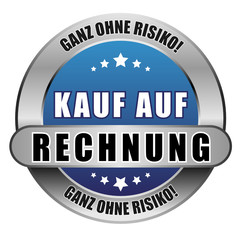 5 Star Button blau KAUF AUF RECHNUNG GOR GOR