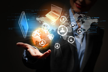 Touch screen computer device