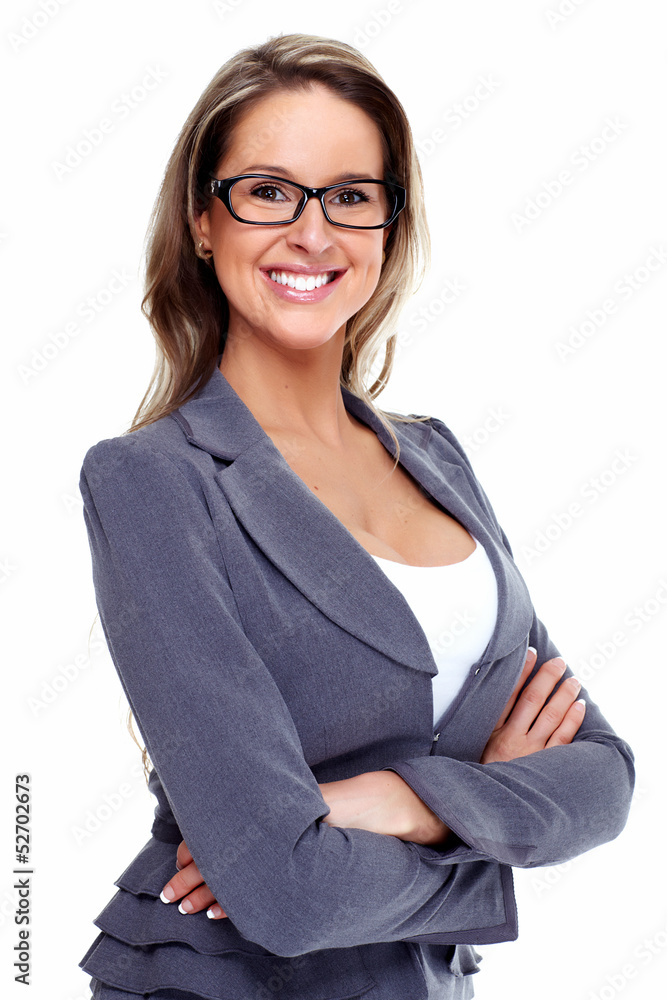 Canvas Prints business woman.