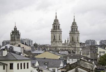 Obraz premium Galician city landscape