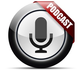 Podcast button