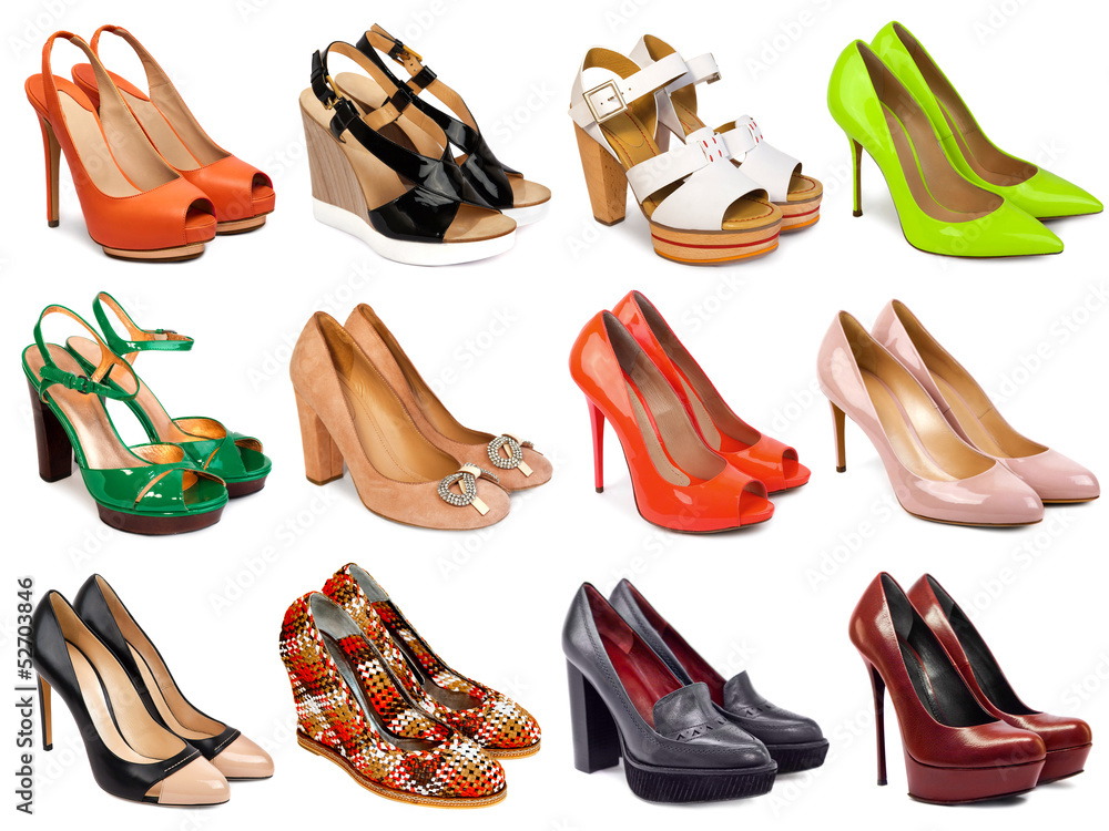 Sticker female footwear collection-4