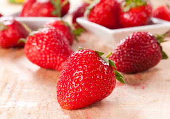 Bunch of strawberries