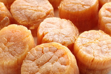 Chinese gourmet food ingredient, dried scallop