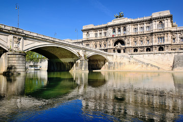 Obraz premium Corte di Cassazione, Palazzo di Giustizia, Roma