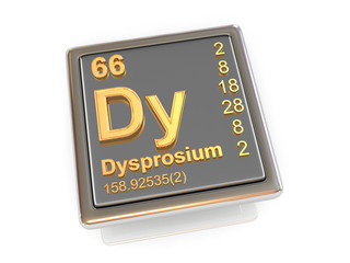 Dysprosium. Chemical element.