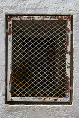 ventana oxidada
