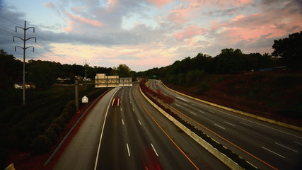 Interstate 385 Time Lapse