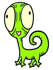 Funny lizard