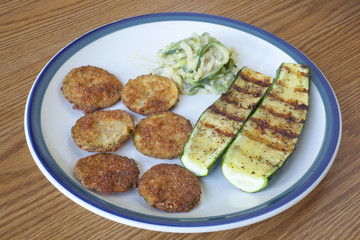 Zucchini Cooked Three Ways