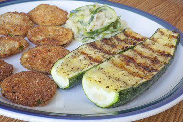 Zucchini Cooked Three Ways