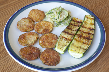 Zucchini Cooked Three Ways