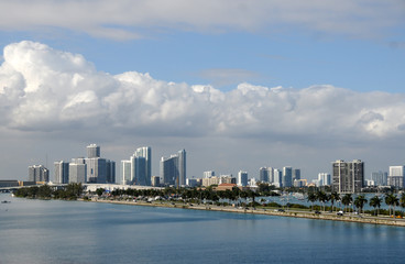 Fototapeta premium Downtown Miami, Florida